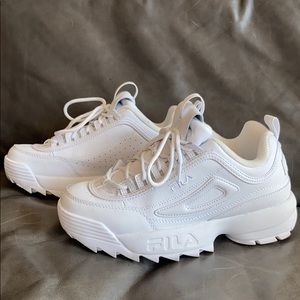 FILA Disruptor 2 Premium Mono Sneaker Size 7 1/2